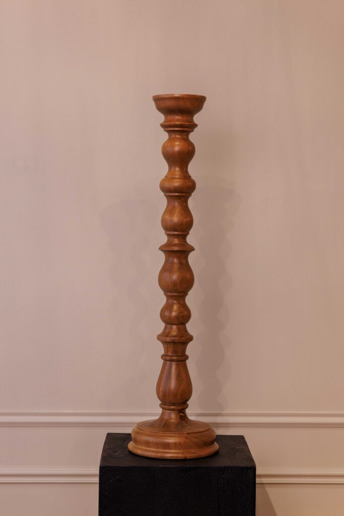 Totem Horace | Bougeoir ou Totem en acacia naturel