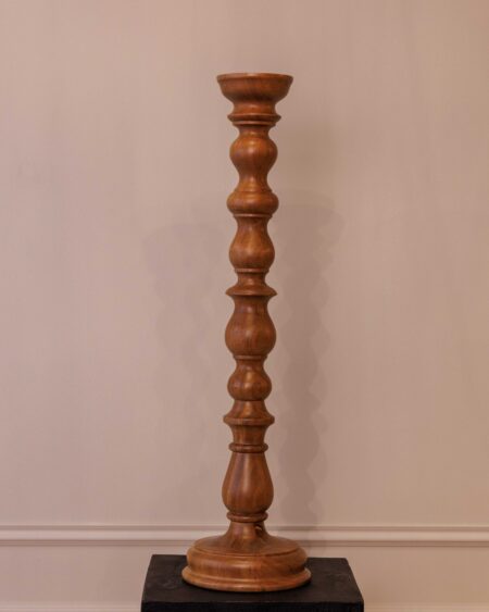 Totem Horace | Bougeoir ou Totem en acacia naturel