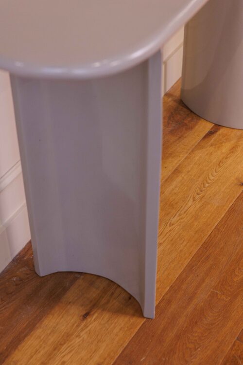 Console Clairvoyante | Laquage gris clair – Image 4