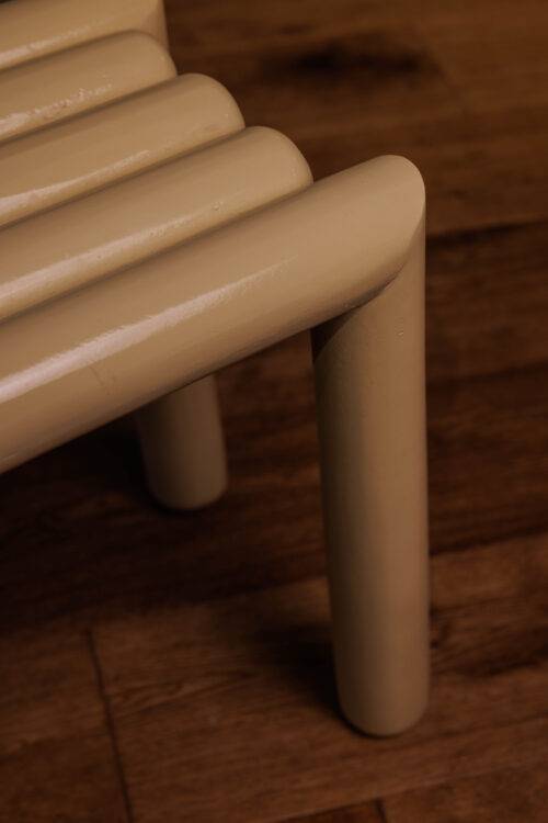 Tabouret Serpentine | Beige – Image 4