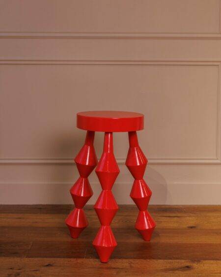 Tabouret Plico | Rouge vif