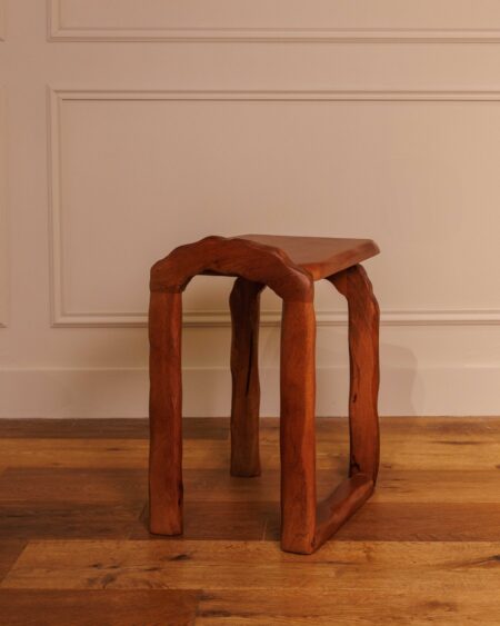 Tabouret ou Bout de canapé Tressa | Acacia naturel