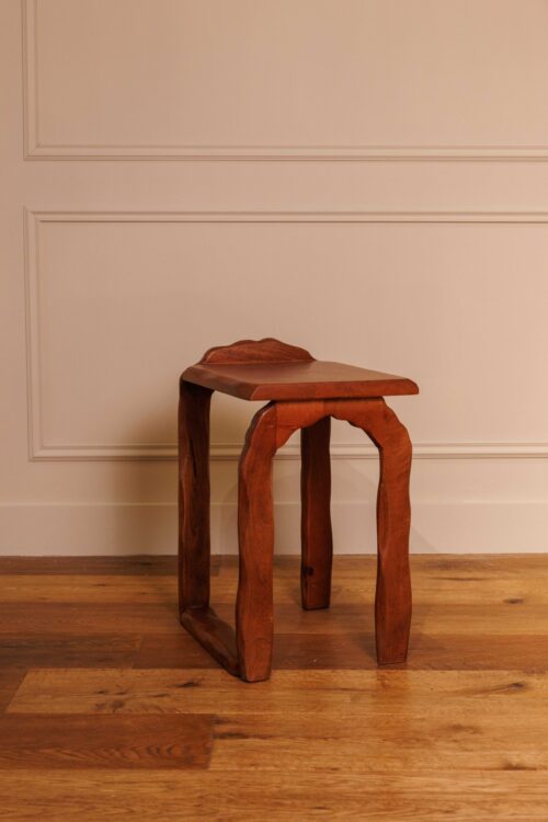 Tabouret ou Bout de canapé Tressa | Acacia naturel – Image 4