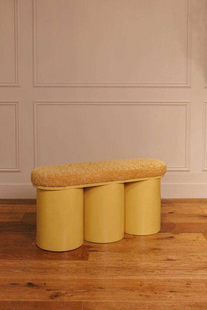 Banc Tuyo | Jaune moutarde