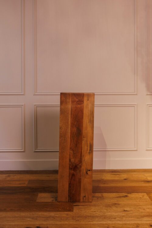 Stèle bois acacia naturel | S