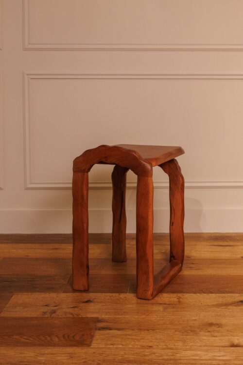 Tabouret ou Bout de canapé Tressa | Acacia naturel